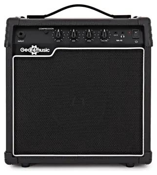 Gear4Music 15W Bass Combo Amplifier
