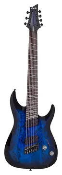 Schecter Omen Elite-7 See Blue Burst