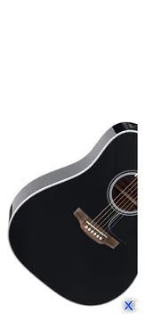 Takamine GD34CE Electro Acoustic Guitar, Black