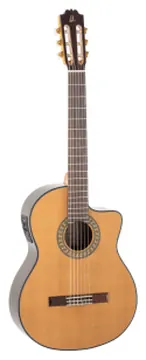 Admira A6 ELECTRIFICADA CON CUTAWAY CON FISHMAN SERIE ARTESANIA