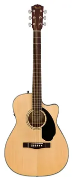 Fender CC-60SCE Concert Walnut Fingerboard Natural - Chitarra Acustica