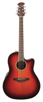 Ovation E-Akustikgitarre Celebrity Traditional Mid Cutaway Sunburst