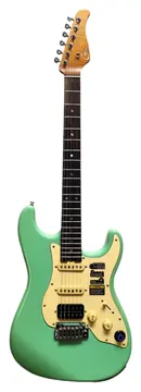 Mooer Inteligente Mooer GTRS P800 MG Mint Green com Pedal GWF4 BK