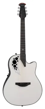 Ovation 2078ME-6P Pearl White