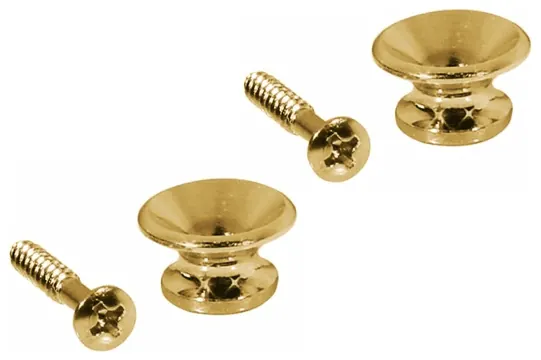 Boston EP-K-G Strap Buttons (2-pack) - Gold