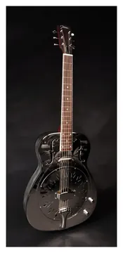 Johnson JR-998SE-PN Resonator Elektro-Akustik-Gitarre, Palme sandgestrahlt