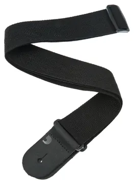 D'Addario Polypropylene Guitar Strap, Black