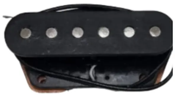 Hook Captador de Ponte Ceramico para Telecaster Hook Preto