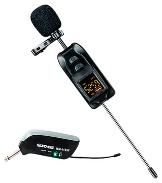 Soundvoice Microfone Soundvoice Lapela MM113 Sem Fio