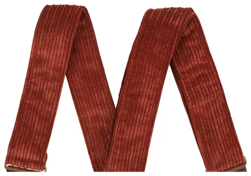 Fender CORDUROY STRAP ANTIQUE Antique Cherry