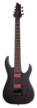 Schecter Sunset-7 Evertune Red Dawn