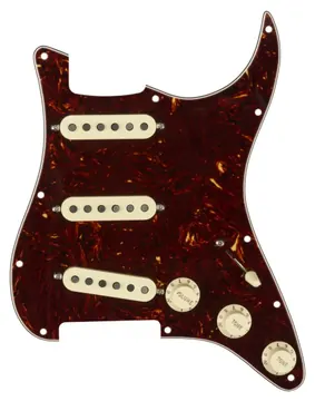 Fender Golpeador Precableado Strato SSS Tex-Mex Tortoise Shell 11