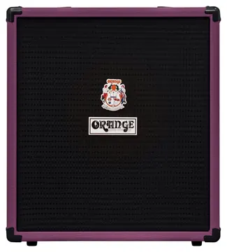 Orange Crush Bass 50 G. Hughes Ltd. 50W/1x12Zoll Solid-State Bassverstärker, violett
