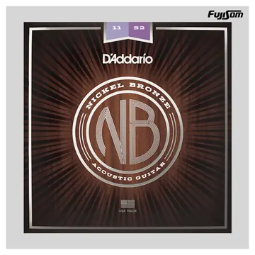 Daddario Encordoamento Daddario Para Violão Aço 011 NB-11| Fujisom
