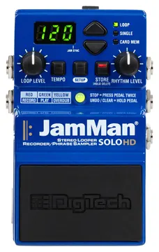 Digitech Jam Man Solo HD, Stereo Looper