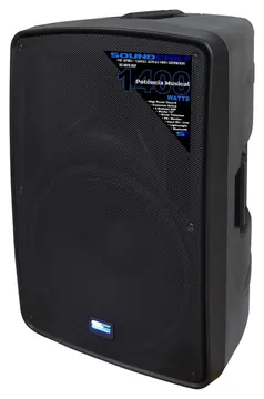 Soundcast Caixa Ativa 15" 1400W Com DSP USB/SD/BT. HD-15 DSP - SoundCast