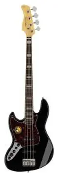 Sire Basses V7 2nd Gen Series Marcus Miller lefty alder 4-string active bass guitar black V7+ A4L/BK