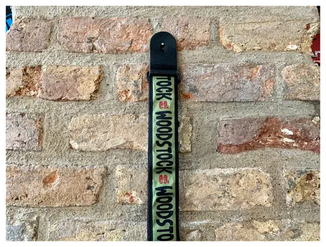 D'Addario Planet Waves Army 69 Woodstock Strap