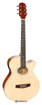 Giannini Perfomance GSF1D Eletroacústico Cordas Aço Cor Natural Gloss (NG)