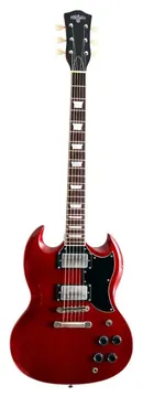 Maybach Albatroz '65-2 Winered Aged Guitare Electrique Type SG