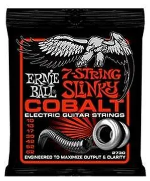 Ernie Ball 2730 - Cobalt 7-String Skinny Top Slinky | 010-062
