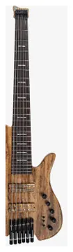 Marcus miller F10 Dx 6 Headless NT Spalted Maple Top RN Natural