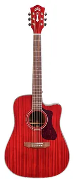 Guild D-120CE - Cherry Red