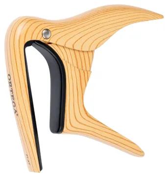 Ortega OCAPO-MAD One Touch Kapodaster für Konzertgitarren, ahorn