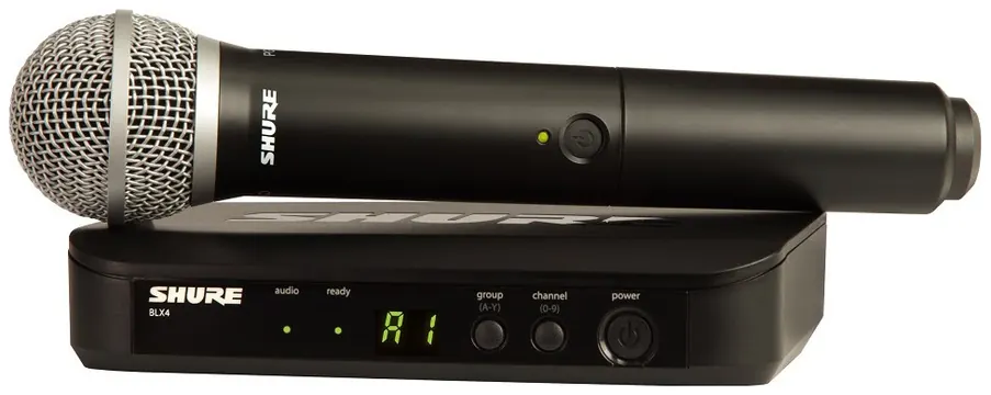 Microfone sem fios SHURE BLX24E/PG58 (K3E)