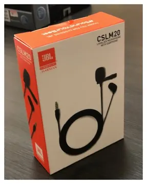 Microfone Lapela JBL modelo CSL20
