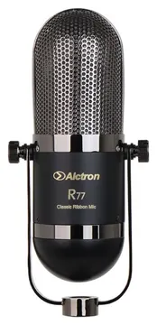 Alctron R77 Microfono DA Studio A Doppio Nastro Attivo Figura 8 Design Classico