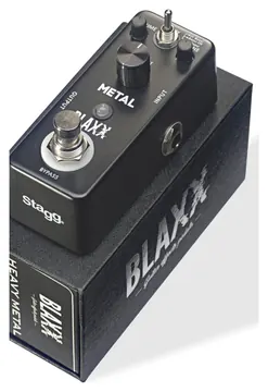 Stagg BX-METAL BLAXX 3-mode metalpedaal voor elektrische gitaar