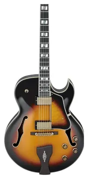 Ibanez LGB30 George Benson Signature Vintage Yellow Sunburst