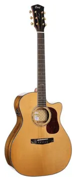 Cort GOLDA6-BOBNAT "gold A6" Guitare Folk Electro Naturelle Brillante