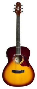 Seizi Hiro Jumbo com Afinador - Brown Burst