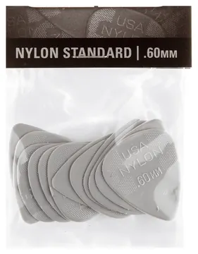 Dunlop Nylon Standard .60 Plectrum 12-Pack