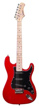 Waldman Stratocaster ST111 WR C/BK