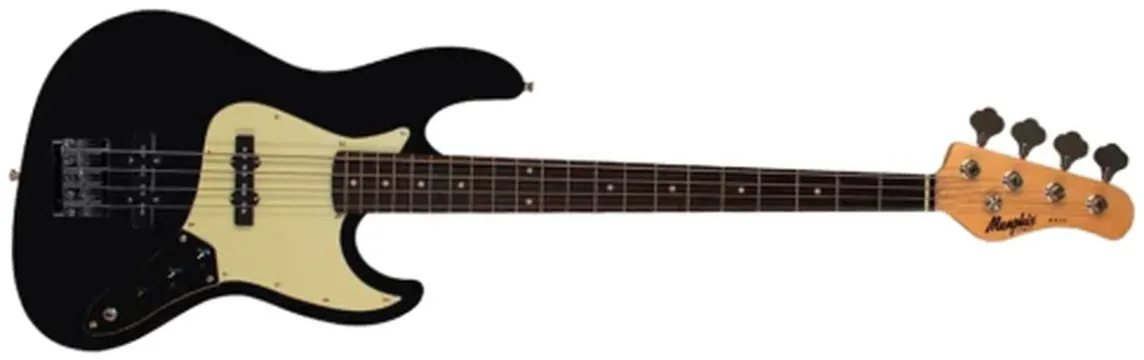 Memphis Contra Baixo Memphis Jazz Bass 4 Cordas Mb50 Bks Preto (3848)