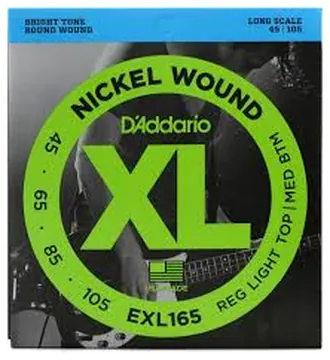 D'Addario XL Bass Nickel Wound .045-.105