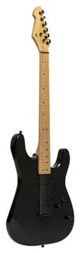 Stagg SEM-TWO H BK Elektrische gitaar met massieve mahonie body, Metal serie