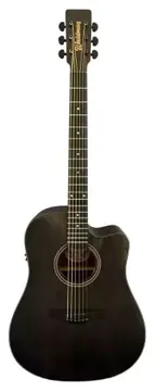 Waldman Elétrico Folk Com Bag Dcex-1141bk Preto Fosco (3186)