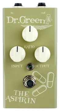 Ashdown Dr.green The Aspirin Pedale Compressore Per Basso
