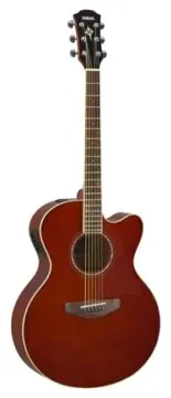 Yamaha CPX600 Eletroacústico Aço Root Beer