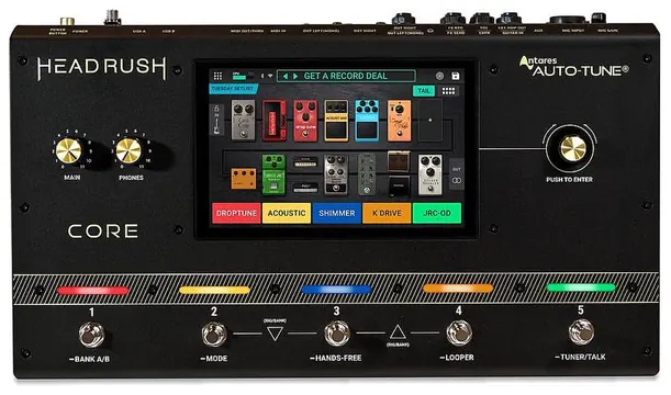 Headrush CORE Il più potente Guitar FX, Amp Modeler e Vocal Processor All in One