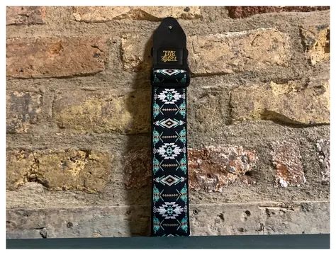Ernie Ball Southwestern Turquoise Jacquard Strap