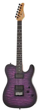 Schecter Pt Pro Transparenter violetter Burst