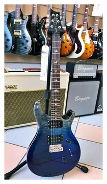PRS SE Custom 24 Fade Limited 2020 Charcoal Blue Fade