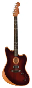 Fender American Acoustasonic Jazzmaster All-Mahogany Bourbon Burst