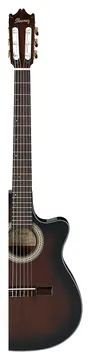 Ibanez GA35TCEDVS Chitarra Classica Cutaway Elettrificata Dark Violin Sunburst