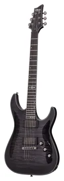 Schecter C-1 Hellraiser Trans Black Burst